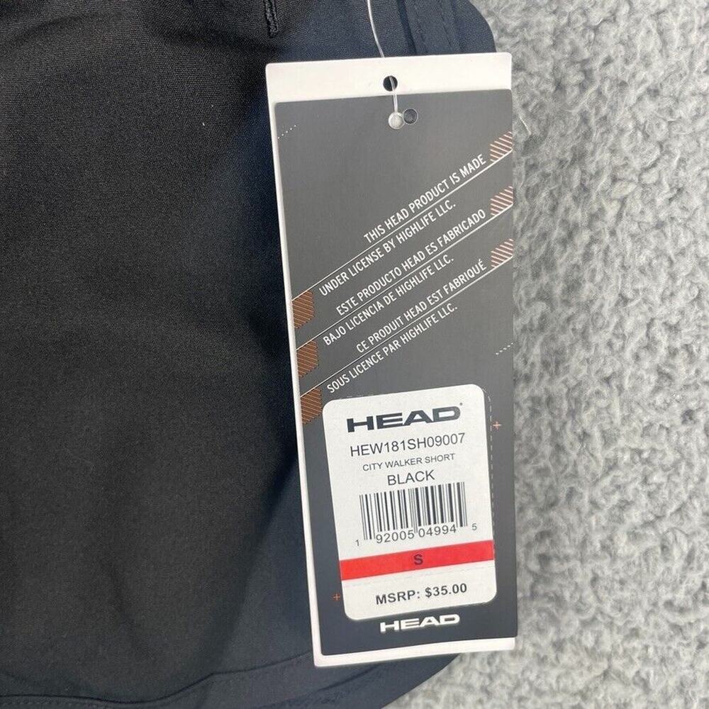 Head Women's Small Black City Walker Athletic Running & Workout Shorts NWT - Picture 11 of 11